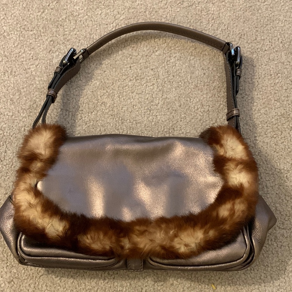 Beautiful fur lined bag